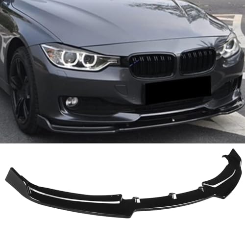 CWMLB Auto Frontlippe Frontspoiler für BMW 3er F30 F31 2013-2019,Auto Frontspoiler Frontstoßstange Lippe Spoiler Auto Frontlippe Spoiler Lip Splitter Diffusor von CWMLB