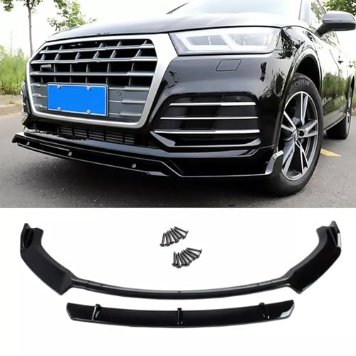 CWMMS Auto Frontlippe Frontspoiler für Audi SQ5 Q5-Sline 2018-2020 S, ABS-Material, Schwarz, Plastik mit Schutzlack CWMMS Auto Frontlippe Frontspoiler für Audi SQ5 Q5-Sline 2018-2020 S, ABS-Material, Schwarz, Plastik mit Schutzlack von CWMMS