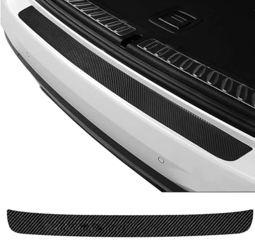 CWMMS Ladekantenschutz Kofferraum Stoßstangenschutz für Kia NIRO 2017-2022/E-NIRO 2019-2024, Carbonfaser Kratzfeste Zierleisten für Die Kofferraumkante Kofferraumschutz von CWMMS