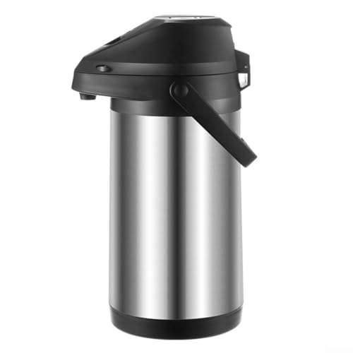 1 x 9-Liter-Kaffeekaraffe mit Pumpfunktion für einfache Dosierung, hält Ihre Getränke auf optimaler Temperatur (1,9 Liter) von CWOQOCW