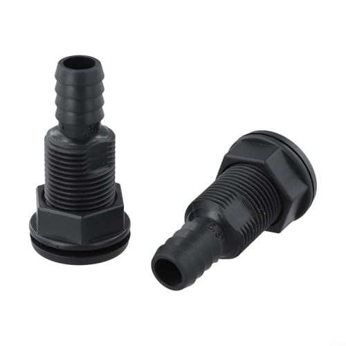 2 Stück Rumpfverschraubung für Boote, robuster ABS-Marine-Stecker, auslaufsicheres Design (1,9 cm) von CWOQOCW