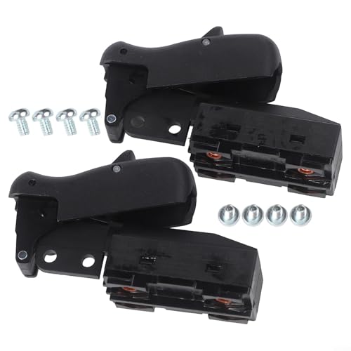 2 Stück Triggerschalter für Gehrungssäge DW715 DW716 DW717 DW718 DWS780 Kompatible Teilenummer 60605600 von CWOQOCW