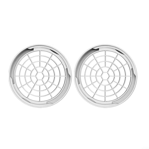 2 Stück tragbarer AC-Staubdichter Filtersieb, tragbarer AC-Abluftk, Staub- und Insektenschutz für Klimaanlagen-Schlauchabdeckung (130 mm) von CWOQOCW