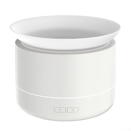 200 ml Mini-Diffusor für ätherische Öle, ausgestattet mit 7 bunten Lichtern, um Ihre Umgebung effektiv zu verschönern (weiß) von CWOQOCW