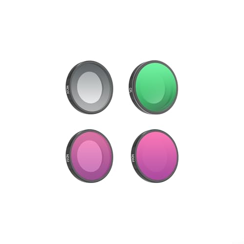 4er-Pack ND-Filter-Set für Insta360 GO Ultra mit MCUV CPL ND32 ND64 optischem Glas zur Verbesserung der Video- und Fotografie-Leistung von CWOQOCW