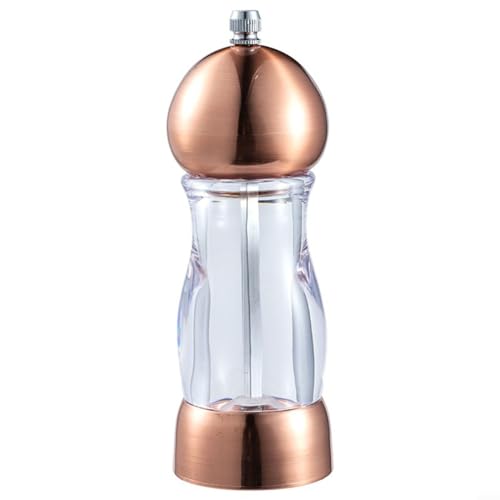 Acryl Visual Pfeffer Mahlen Rose Meersalz Mahlen Flasche Rose Gold(gold) von CWOQOCW