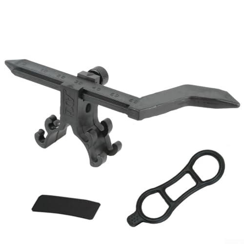 Adaptives Montagedesign für Vorder- und Hinterräder Quick Truing mit Gummibändern (schwarz) von CWOQOCW