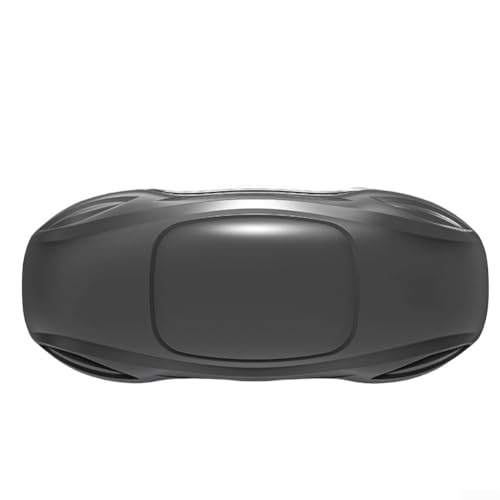 Auto Visier Brillen Fall Tragbare Brillenhalter Kompaktlinsen Aufbewahrungsbox aus ABS-Kunststoff (Schwarz) von CWOQOCW