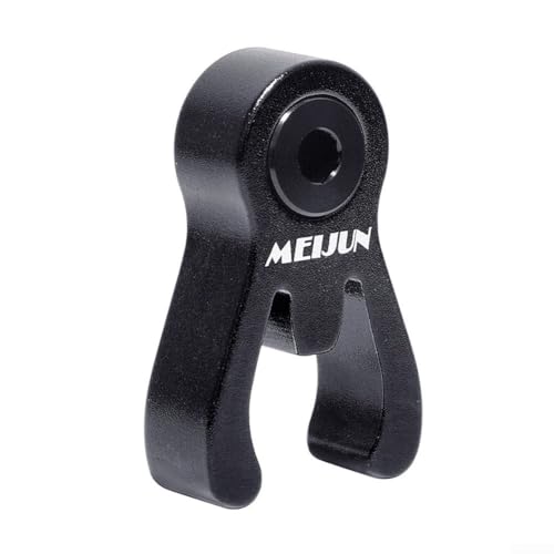 Bewahren Sie Ihr Faltrad effizient mit diesem robusten Aluminium-Lenkerhaken (schwarz) auf von CWOQOCW