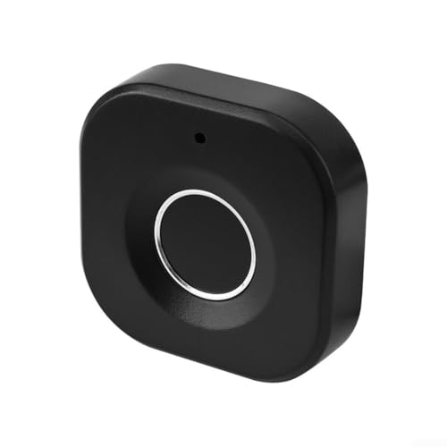 Biometrisches Fingerabdruck-Schubladenschloss mit USB-Ladeanschluss und Anzeige für niedrigen Batteriestand für Schränke und Schuhschränke, unterstützt Chargenmanagement-Anwendungen (schwarz) von CWOQOCW