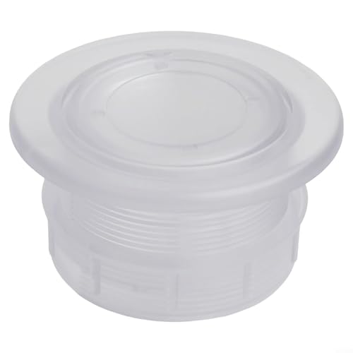 CWOQOCW 3-teiliges Sonnenschirm-Set aus Silikon mit Lochring und Kappe, für Glas, Outdoor, Terrasse, Tisch, Terrasse, Hof, passend für Löcher mit 5,1 cm Durchmesser (transparente Farbe) von CWOQOCW