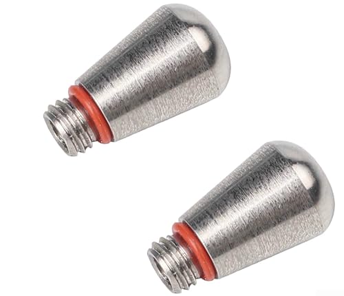 CWOQOCW Dampfstab-Spitze Einloch-Milchaufschäumer-Düse für Gaggia-Espressomaschine, Ersatzteil (2 Stück) von CWOQOCW