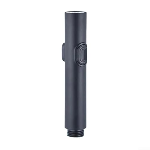 CWOQOCW Edelstahl Handbrause Bidet Brause Set Badezimmer WC-Aufsatz mit G1/2 Anschluss Mehrzweck-Reinigung Duschkopf Chrom (Schwarz) von CWOQOCW
