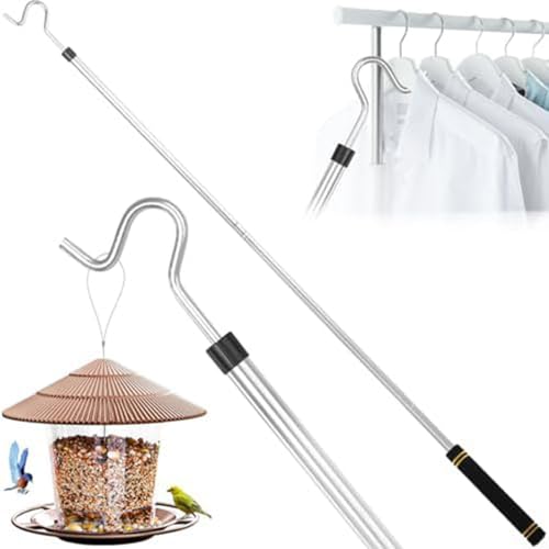 CWOQOCW Edelstahl Teleskopstange 33-51 Zoll Verstellbare Verlängerungsstange Mehrzweck-Hängestange für Kleidung Vorhänge Indoor Outdoor CWOQOCW Edelstahl Teleskopstange 33-51 Zoll Verstellbare Verlängerungsstange Mehrzweck-Hängestange für Kleidung Vorhänge Indoor Outdoor von CWOQOCW