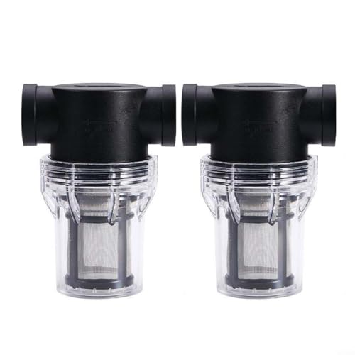 CWOQOCW Gartenschlauchfilter, 304 Edelstahl, Garten-Wasserfilter-Netzsieb für IBC-Tankschlauchsystem, Pum(1,9 cm) von CWOQOCW