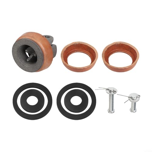 CWOQOCW Handpumpe Typ 75 Ersatzkolben mit Leder Dichtringen Gummidichtungen und Bolzen Set kompatibel mit Garten- und Wasserpumpen von CWOQOCW