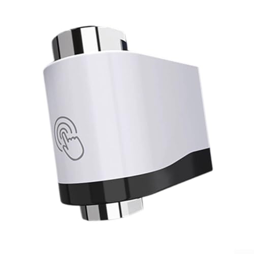 CWOQOCW Infrarot-Smart-Wasserspar-Sensor, automatischer Wasserhahn-Aufsatz, berührungsfreier Betrieb, energieeffizient für Badezimmer und Küche (schwarz + weiß) von CWOQOCW