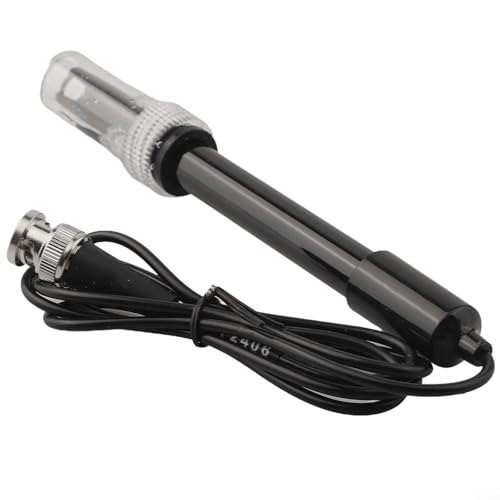 CWOQOCW PH-Sensor-Set mit Elektroden-Sondenmodul PH0–14 Erfassungsbereich BNC-Stecker, digitales pH-Messgerät für Arduino Wasserqualitätstestgeräte (pH-Sonde) von CWOQOCW