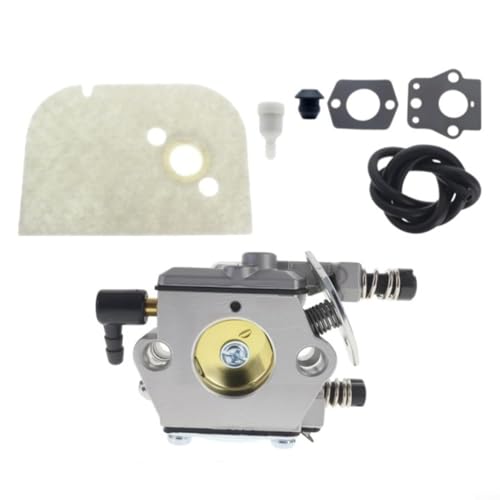 CWOQOCW Professionelles Kettensägen-Vergaser-Tuning-Kit mit Luftfilter-Kraftstoffleitungsdichtungen, kompatibel mit Modellen 009 010 011 012 C1S-S1D WT-21 Serie von CWOQOCW