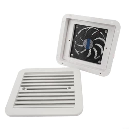 CWOQOCW RV-Seitenventilator, mit Netzschutz, 3000 U/min, Luftzirkulationssystem für Wohnmobil, Marine-Fahrzeug CWOQOCW RV-Seitenventilator, mit Netzschutz, 3000 U/min, Luftzirkulationssystem für Wohnmobil, Marine-Fahrzeug von CWOQOCW