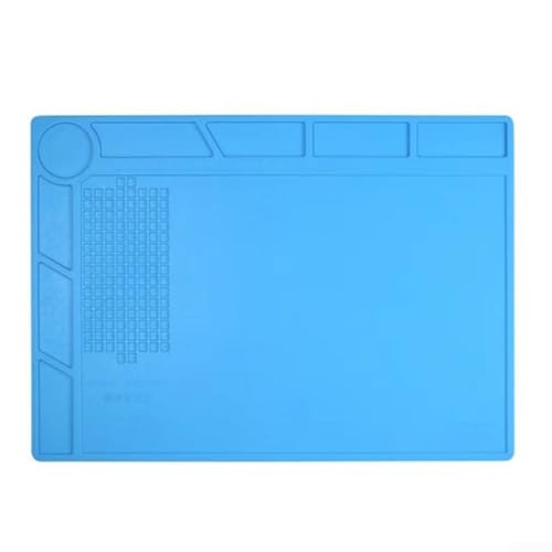CWOQOCW S130 Silikon-Lötmatte mit Hitzebeständigkeit und antistatisch, geeignet für Elektronik-Reparaturen einschließlich Handys, Uhren und Computern von CWOQOCW