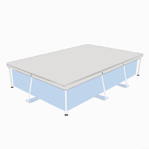 CWOQOCW Schwimmbadabdeckung Garten Outdoor Rechteckige Poolabdeckung Spa Trampoline Abdeckungen Wasserdicht und Staubschutz Wärmespeichernde wasserdichte Abdeckung (259 x 170 cm) von CWOQOCW