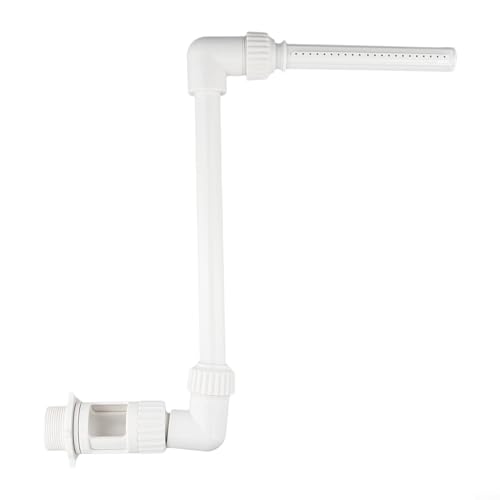 CWOQOCW Schwimmbadbrunnen Wasserfall Sprühdüse Doppelkopf Wassersprinkler ABS Pool Belüfter Hinterhof Pool Dekor (weiß) von CWOQOCW