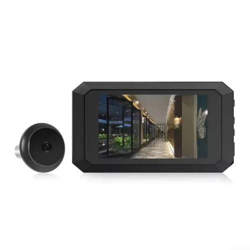 CWOQOCW Smart 1080P Türspion Kamera mit 3,97 Zoll LCD-Bildschirm, Nacht- und 135° Weitsicht für Haustür Sicherheit CWOQOCW Smart 1080P Türspion Kamera mit 3,97 Zoll LCD-Bildschirm, Nacht- und 135° Weitsicht für Haustür Sicherheit von CWOQOCW