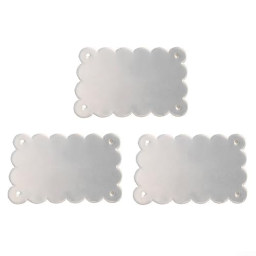 CWOQOCW Transparentes Acryl-Bilderrahmen-Set mit Magneten, verschiedene Größen, für Metalloberflächen, Heimdekoration (9 x 13 cm) von CWOQOCW