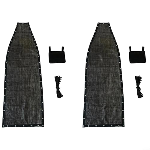 CWOQOCW Wasserdichte Stuhlhussen für Extilene, Schaukelstuhl-Ersatz-Sitz-Basis, für Innen- und Außenbereich, Hängesesselbezug (2 Stück mit Taschen) von CWOQOCW