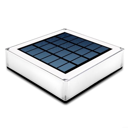 CWOQOCW Wasserdichte quadratische Säulenscheinwerfer für den Außenbereich, LED-Solar-Gartensäulenscheinwerfer, Villa Landschaftslampe, Tor, Wandsäulenlampe, Terrassenzaunlicht, Solar-LED-Pfostenlicht CWOQOCW Wasserdichte quadratische Säulenscheinwerfer für den Außenbereich, LED-Solar-Gartensäulenscheinwerfer, Villa Landschaftslampe, Tor, Wandsäulenlampe, Terrassenzaunlicht, Solar-LED-Pfostenlicht von CWOQOCW