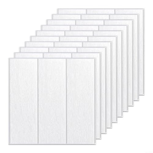 Creative Home Decor Solution Set mit 30 Stück Peel & Soft Foam Wandfliesen (A) von CWOQOCW