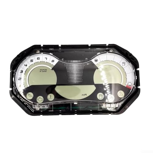 Digitales Tacho-Messgerät LCD mit Chrom-Lünette 278002273 Kompatibel mit GTI und Serie 2008 2010 Aftermarket Part von CWOQOCW