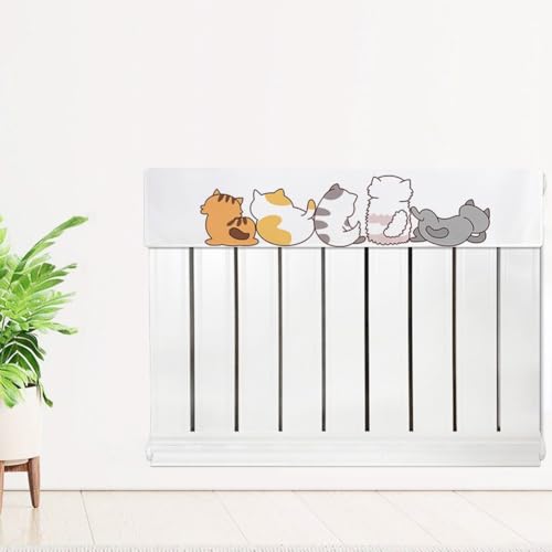 Eleganter Heizkörper-Staubschutz für eine frische Atmosphäre in Ihrem Zuhause (80 cm) von CWOQOCW