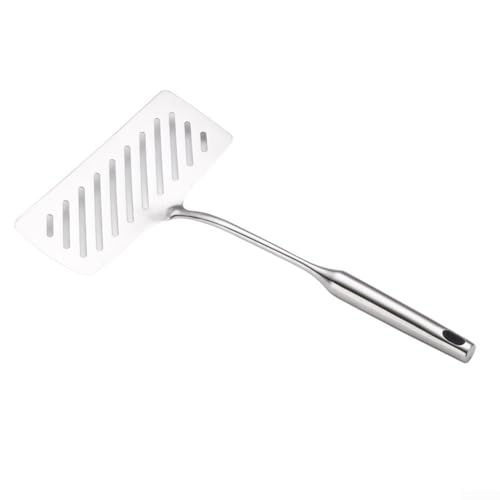 Fischspatel aus 304 Edelstahl mit breitem Boden, perfekt zum Wenden und Servieren von Speisen von CWOQOCW