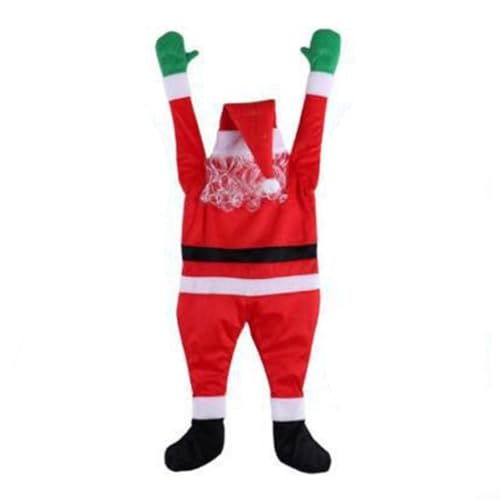 Flanell Weihnachtsmann Hängende Ornament, Große Outdoor Weihnachtsdekorationen Groß Klettern Weihnachtsmann Dekoration Für Weihnachten Flanell Weihnachtsmann Hängende Ornament, Große Outdoor Weihnachtsdekorationen Groß Klettern Weihnachtsmann Dekoration Für Weihnachten von CWOQOCW