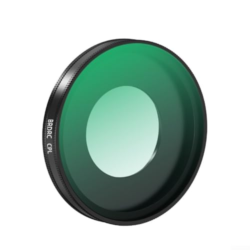 Für Insta360 Go Ultra Filter-Set UV CPL ND16 mit optischem Klarglas und Aluminiumrahmen für verbesserte Fotografie und Objektivschutz bei Außenbedingungen (Filter CPL) von CWOQOCW