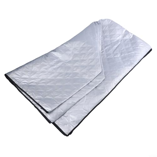 IBC Tote Cover Isolierte Schutzhaube für Tanks zur Vermeidung von Wasser- und Temperaturschwankungen (Silber) von CWOQOCW