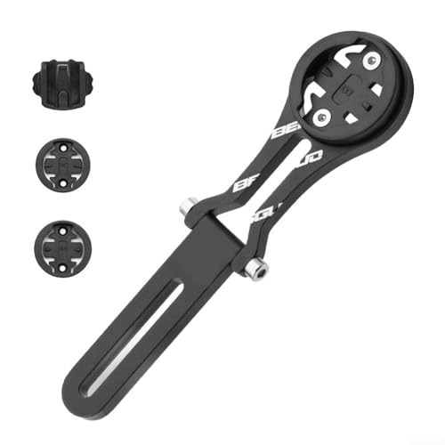 Integrierte verstellbare Lenker-Computerhalterung, leichte Halterung für schnelle Installation mit Cateye/Garmin/Bryton (rot) von CWOQOCW