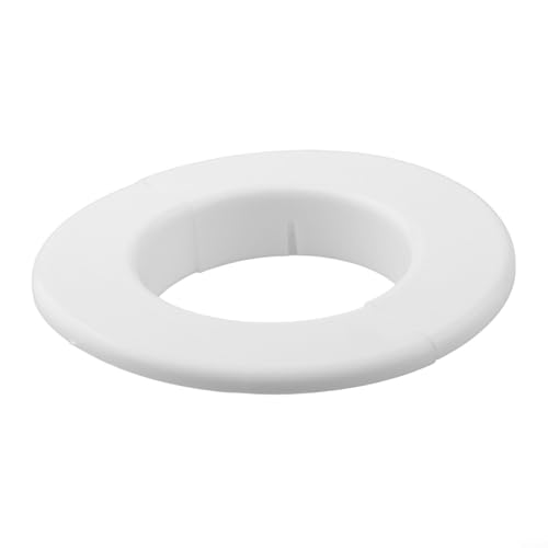 Kabeldurchlass-Rosette, starkes und robustes PP-Material, weiße Farbe (80 mm) von CWOQOCW