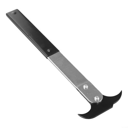 Kfz-Dichtungsabzieher mit Doppelhakenspitzen und langem Griff zum einfachen Entfernen von Öldichtungen in Fahrzeugen (schwarz) von CWOQOCW