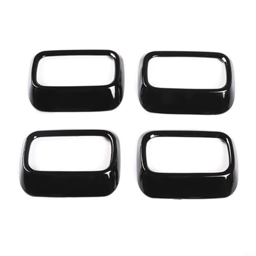 Klimaanlage Lüftungsgitter Dekoration für Mercedes GLE GLS 2020–2022, Konsole Armaturenbrett Rahmen Klimaanlage Lüftungsgitter Verkleidung glänzend schwarz (glänzendes Schwarz) von CWOQOCW