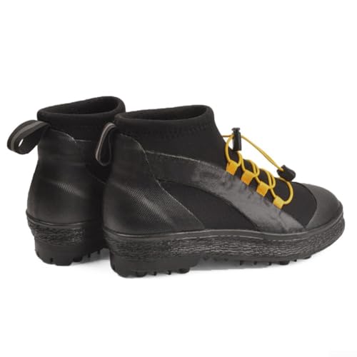 Komfort-fokussierte Outdoor-Angelschuhe mit Schnellschnürsystem und effektiver Wasserableitung (6 (8 (40-41)) von CWOQOCW