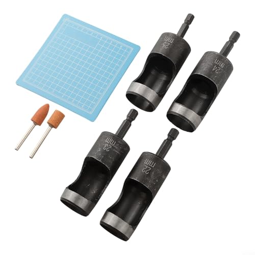 Kompakter manueller Locher für schnelle DIY-Reparaturen an Gürteln und Zubehör (22 + 23 + 24 + 25 mm) von CWOQOCW