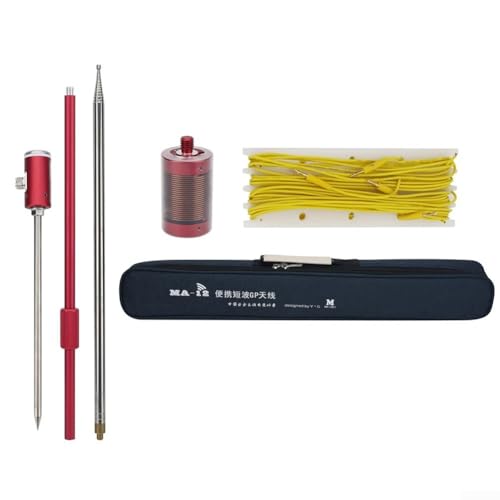 Kurzwellenantenne, tragbar, MA12, 7 MHz, 50 MHz, mit 100 W und Teleskop-Design, geeignet für GP-Antenneneinsatz Kurzwellenantenne, tragbar, MA12, 7 MHz, 50 MHz, mit 100 W und Teleskop-Design, geeignet für GP-Antenneneinsatz von CWOQOCW