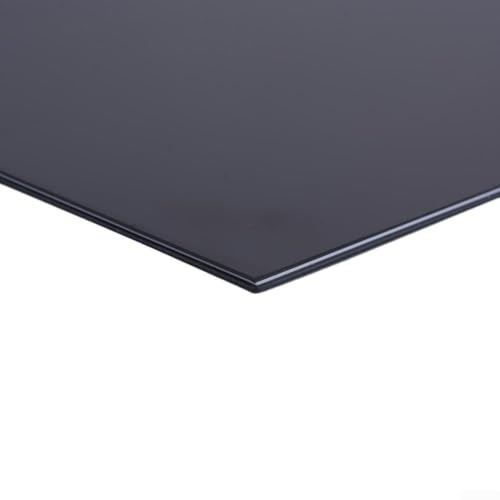 Leere Schlagbrett-Platte für E-Gitarre, anpassbares Schlagplatten-Material (schwarz) von CWOQOCW