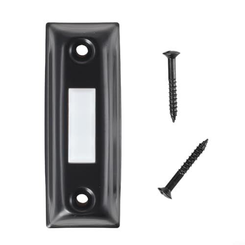 Metall-Türklingel-Druckknopf mit immer eingeschaltetem LED-Licht für Wandmontage, langlebig und resistent gegen raues Wetter von CWOQOCW