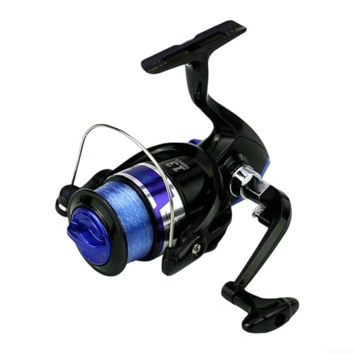 Metallspule Spinnings Angelrolle mit 5 51 Geschwindigkeitsverhältnis mit links rechts umwandelbarem Kipparm und stabilem quadratischem Metallsitz (MK3000) von CWOQOCW