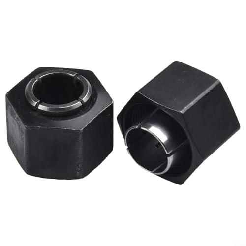 Oberfräsen-Spannzange 2er Set für DW616M DW618 DW621K Unverzichtbares Zubehör für Routing von CWOQOCW