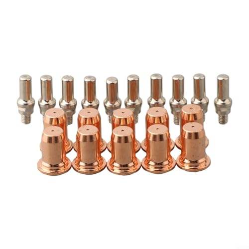 Plasmaelektrodenspitzen 0 9mm 30A 40A für Forney 700P mit IPT40 Taschenlampe Ersatzteile kompatibel mit mehreren Plasmaschneidsystemen einschließlich IPT60 IPT40 von CWOQOCW
